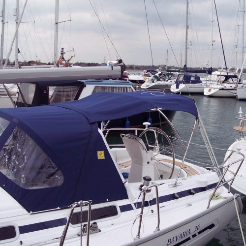 Bavaria 36 cockpit enclosure 2