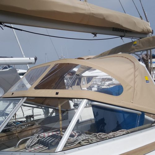 Bavaria 38 Ocean Sprayhood (2) (Whitehouse)