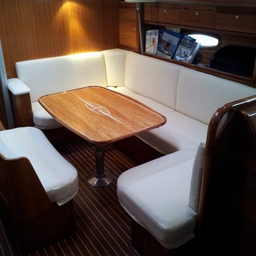Bavaria 42 Cruiser Saloon Upholstery (Mrs Fox) (1)