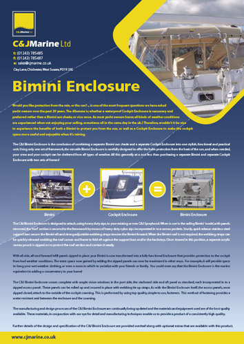 Bimini Enclosure.indd