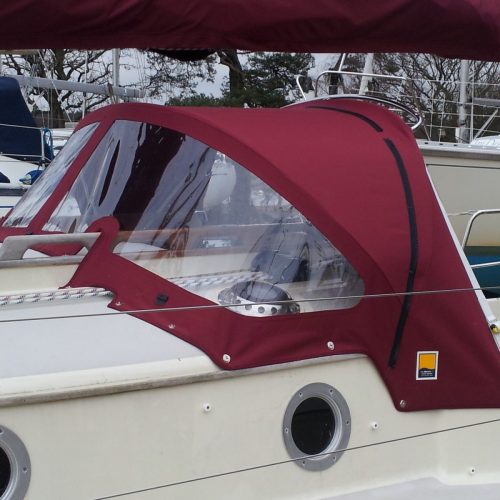 Cornish Crabber 26 Sprayhood