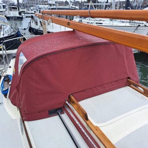 Cornish Crabber 26 Sprayhood Window Cover