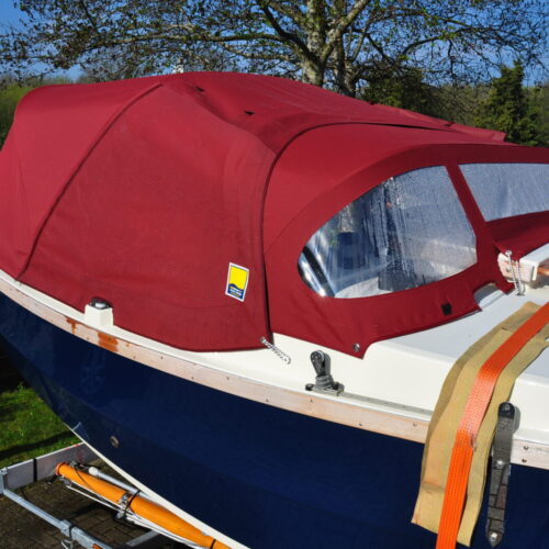 Cornish Shrimper 19MKII Cockpit Enclosure (2)