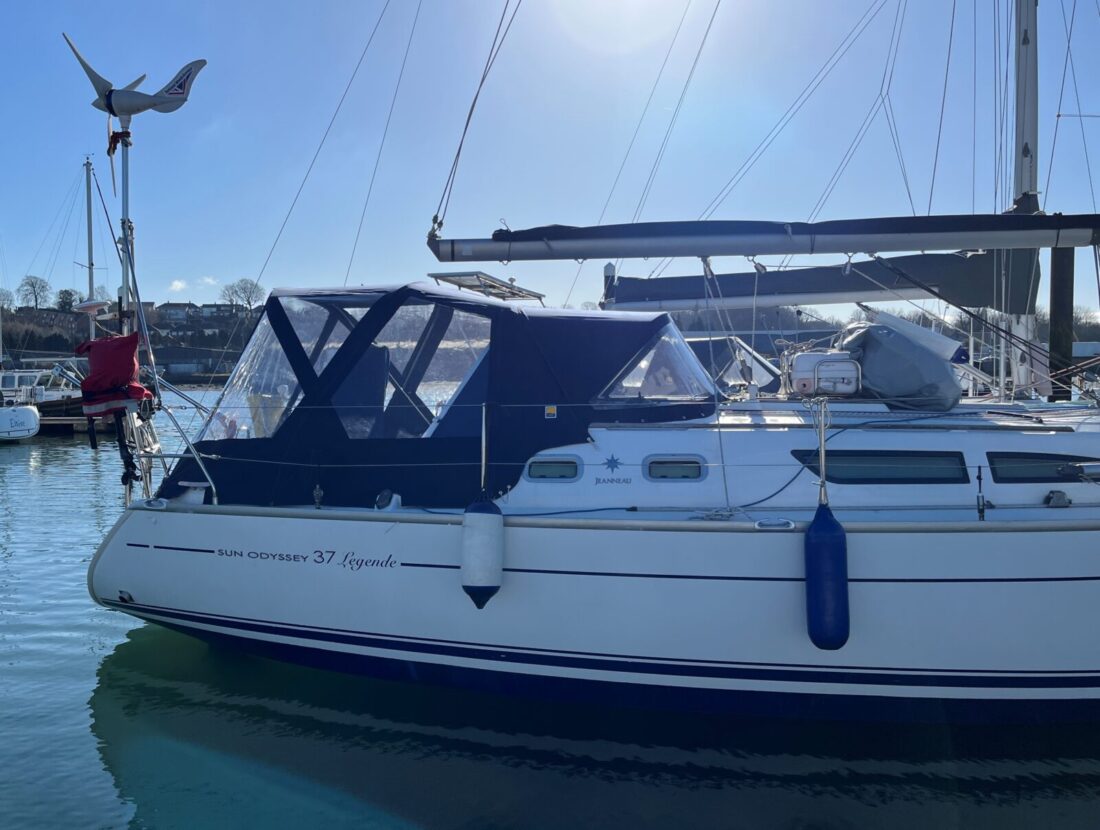 Jeanneau Sun Odyssey 37 Sprayhood and Cockpit Enclosure