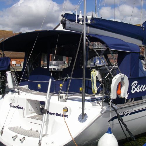 Bavaria 46 Cruiser Bimini Enclosure