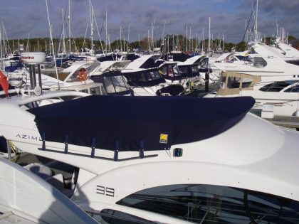 Azimut 39 Cockpit Enclosure & Flybridge Tonneau Cover (6)
