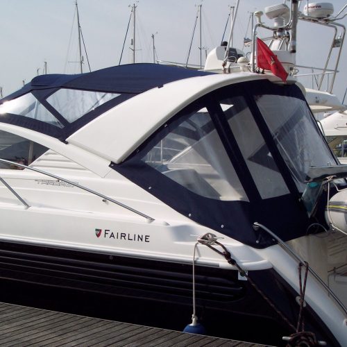 Fairline Targa 37 (fwd and aft canopy)
