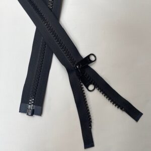 YKK VISLON® 10VF OPEN ENDED ZIP Black