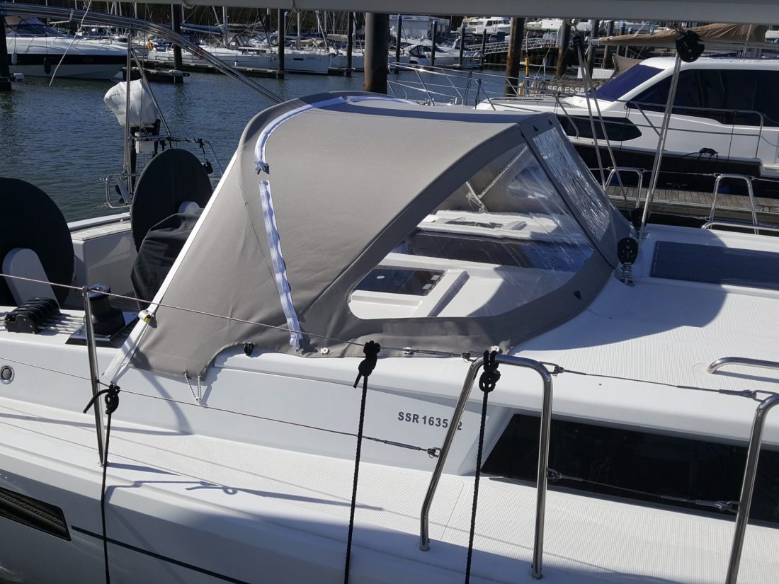 Hanse 385 Sprayhood