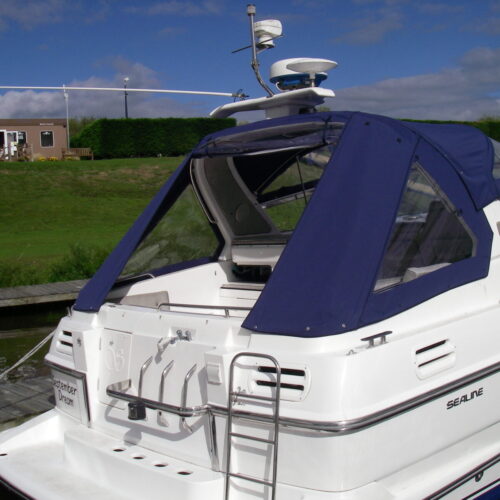Sealine 328 Sovereign Aft Canopy (2)