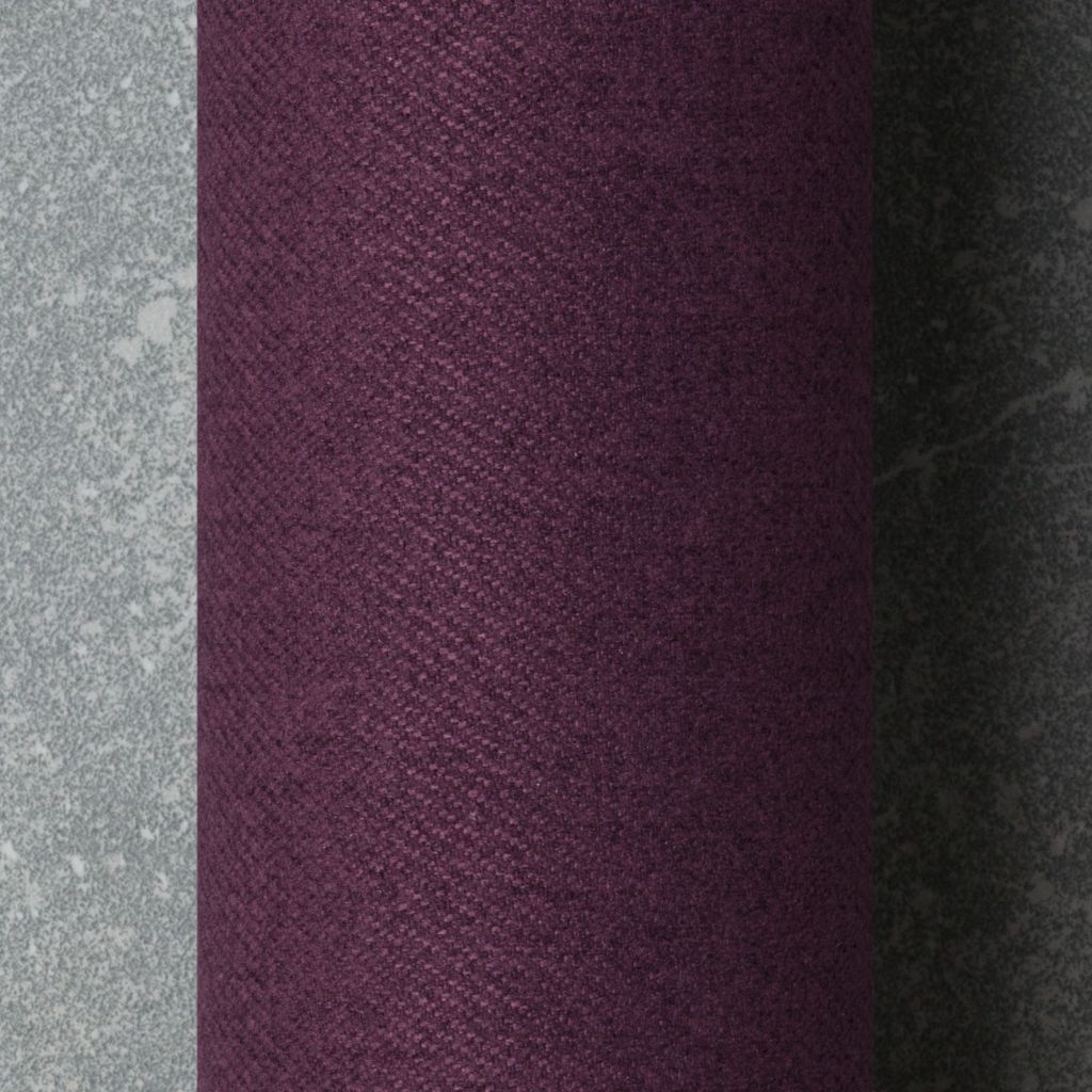 aubergine caledonian roll