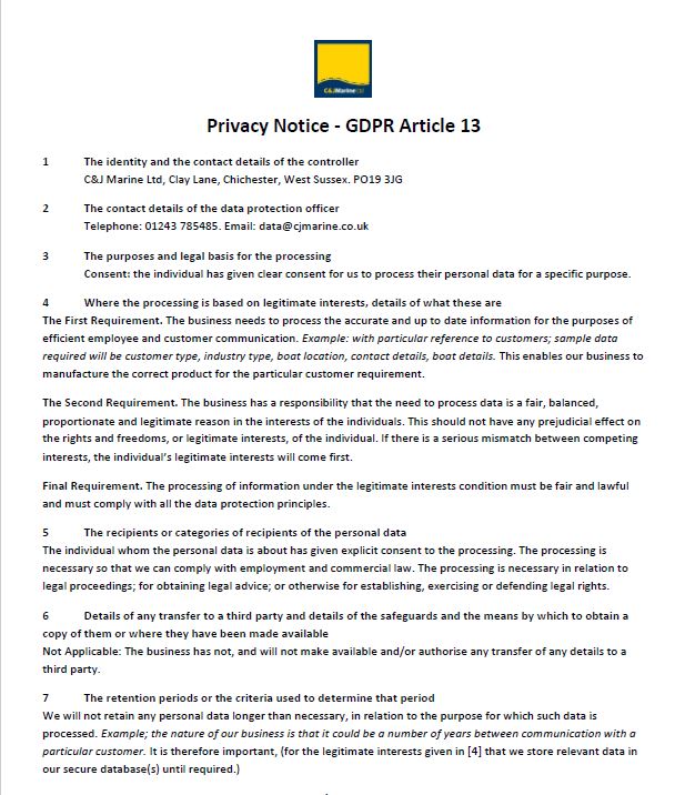 GDPR Capture
