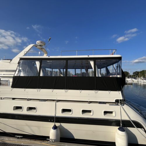 Trader 585 Aft Canopy