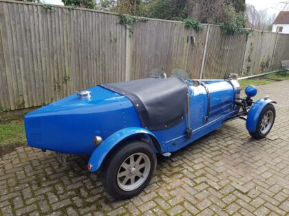 Teal Bugatti Tonneau Cover (Replica Bugatti)