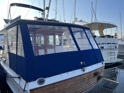Grand Banks 42 Europa Aft Canopy