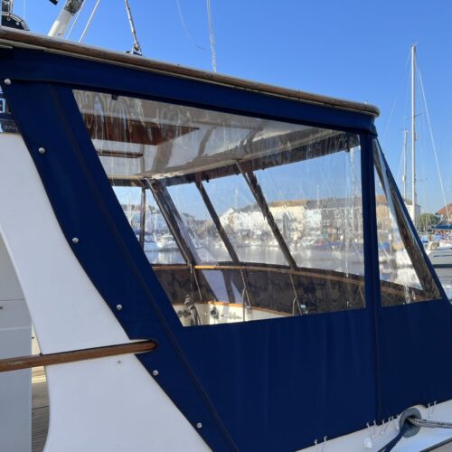 Grand Banks 42 Europa Aft Canopy