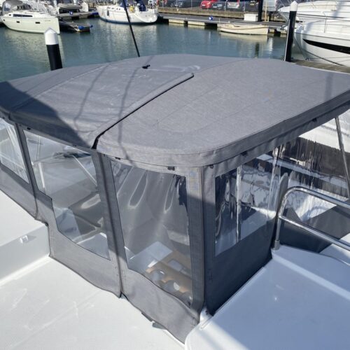 FP Elba 45 Helm Bimini Enclosure (Hamilton) (16)