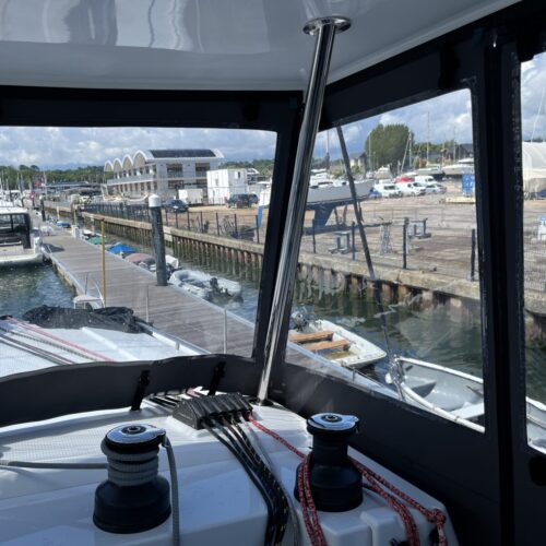 FP Elba 45 Helm Enclosure Hard Top (Passingham) (2)