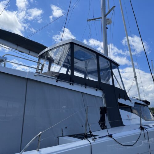 FP Elba 45 Helm Enclosure Hard Top (Passingham) (3)