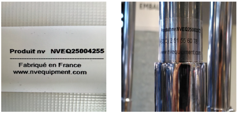 NV Equipment Product Code